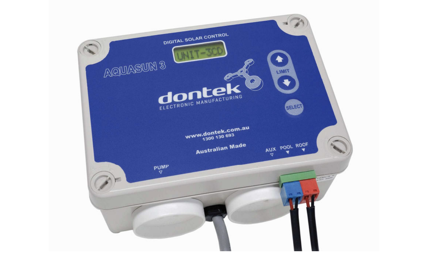 Aquasun 3 CD Solar Pool Controller